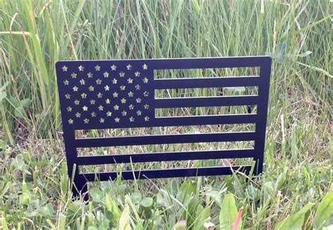 american flag sheet metal|metal american flags signs outdoor.